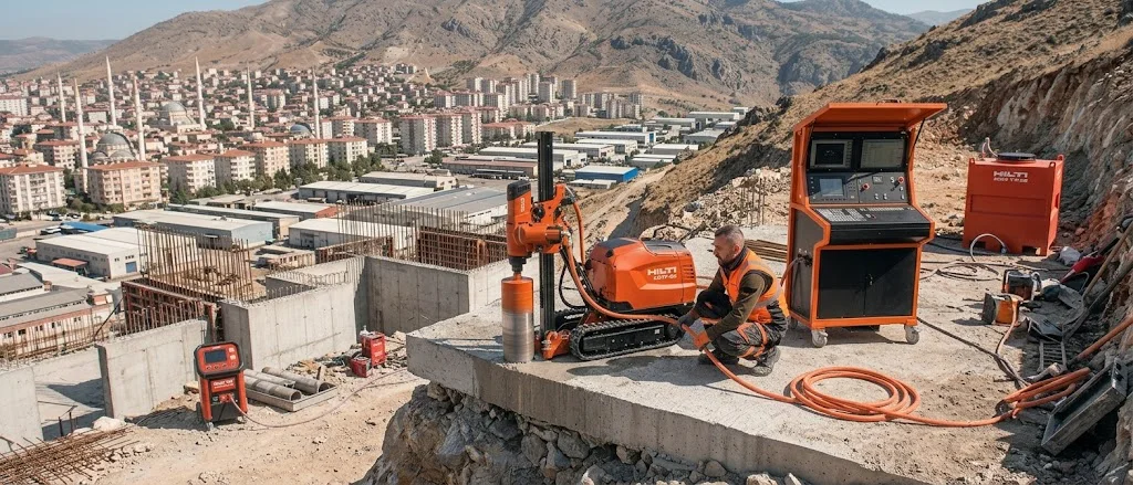 Karpuzlu karot ve beton kesme hizmetleri