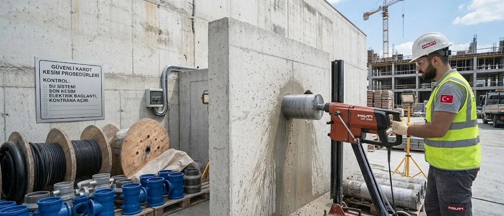 Serik karot ve beton kesme hizmetleri