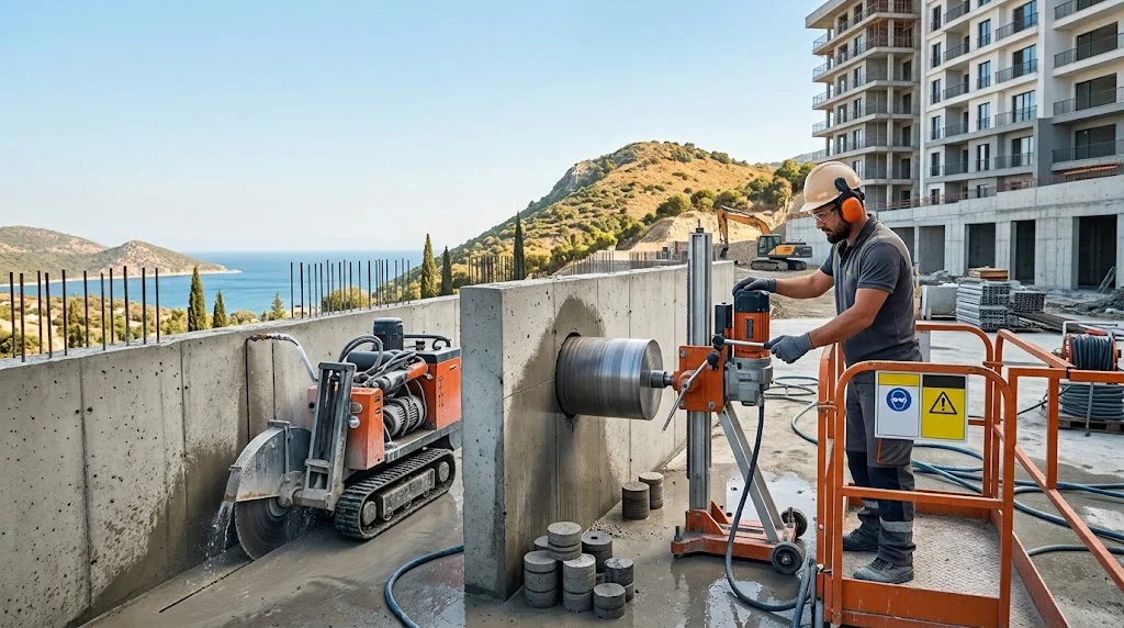 Dalaman karot ve beton kesme hizmetleri