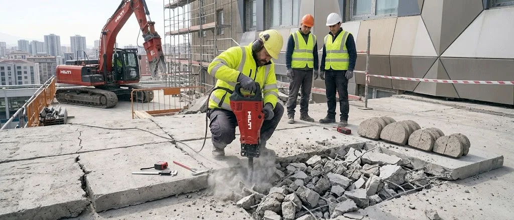 Mezitli karot ve beton kesme hizmetleri